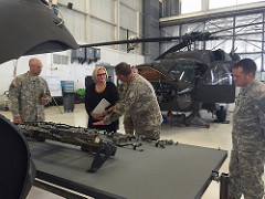 Springfield National Guard Helicopter Repair Team Hosts  Next Stop on McCaskill’s Statewide Security & Defense Tour