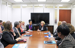Missouri Coalition for Community Behavioral Healthcare Visits with McCaskill