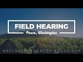 9.10.18 Washington Field Hearing 10:00 AM