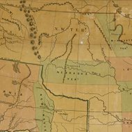 1848 Map of Western Territories