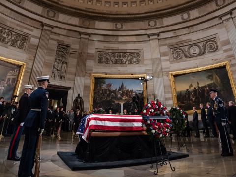 Former President Bush to Lie in State in U.S. Capitol Rotunda December 3 - 5.