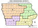 Map of Iowa congressional districts