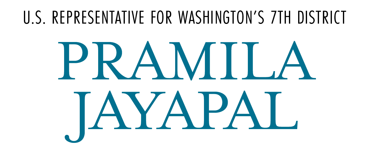 Congresswoman Pramila Jayapal