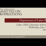 Hearing: Department of Labor Budget (EventID=106053)