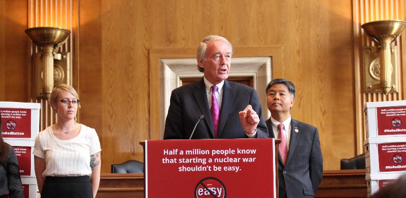 Senator Markey on North Korea & the Restricting First Use of Nuclear Weapons Act