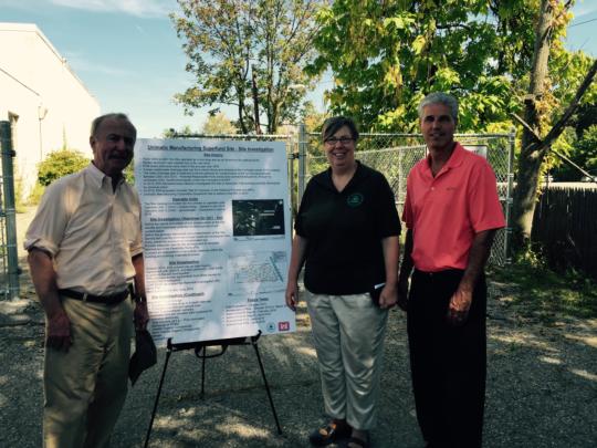 Rep. Frelinghuysen stops at Unimatic in Fairfield on his Superfund tour