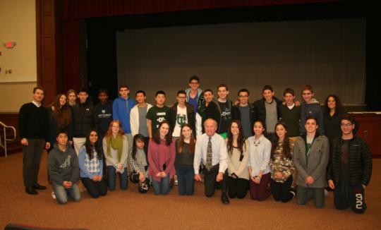Rep. Frelinghuysen meets with Livingston High School AP Government Students