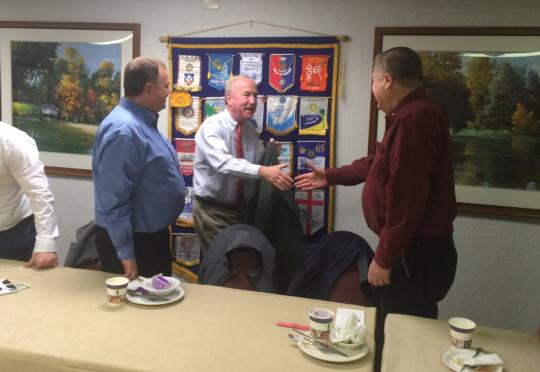 Rep. Frelinghuysen continued his Listening Tour at the Morristown Rotary