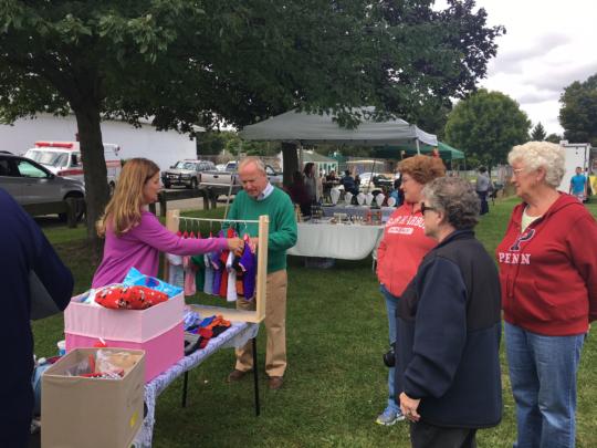 Rodney continues his Listening Tour at Ogdensburg Day