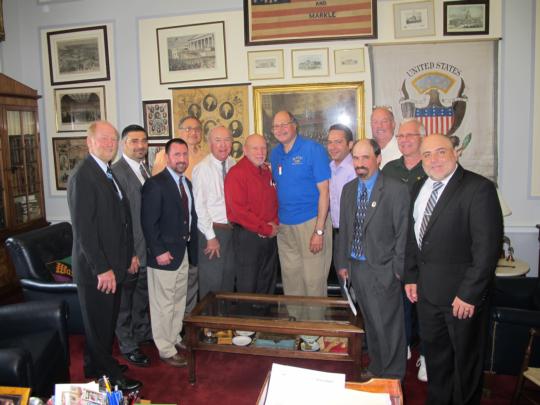 New Jersey Letter Carriers visit Frelinghuysen to discuss postal reform issues