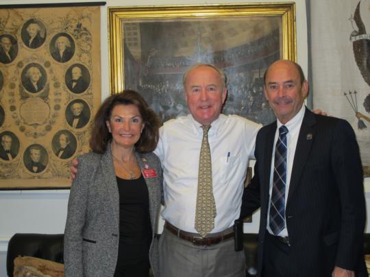 NJ Realtors visited Rep. Frelinghuysen in Washington to discuss initiatives to boost NJ housing market.