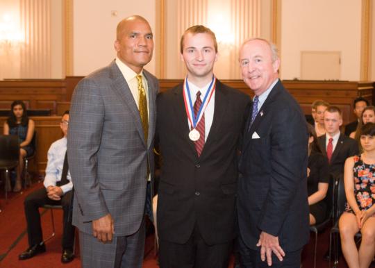 Rep. Frelinghuysen presents Congressional Award Gold Medal to Thomas Sych of Madison