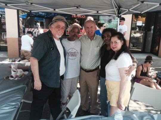 Frelinghuysen visits with constituents at the Nutley Street Fair