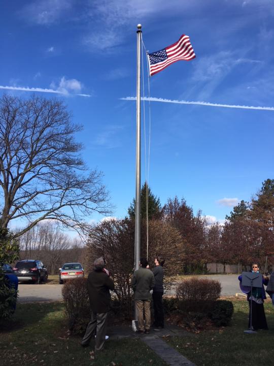 Rodney attended Daytop NJ's Flag Raising in Mendham in support of their efforts to combat substance abuse