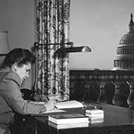 Consultant in Poetry Elizabeth Bishop Writing with a View of the Capitol