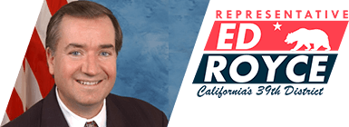 Ed Royce Representative California's 39th District