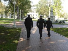 Naval Academy students