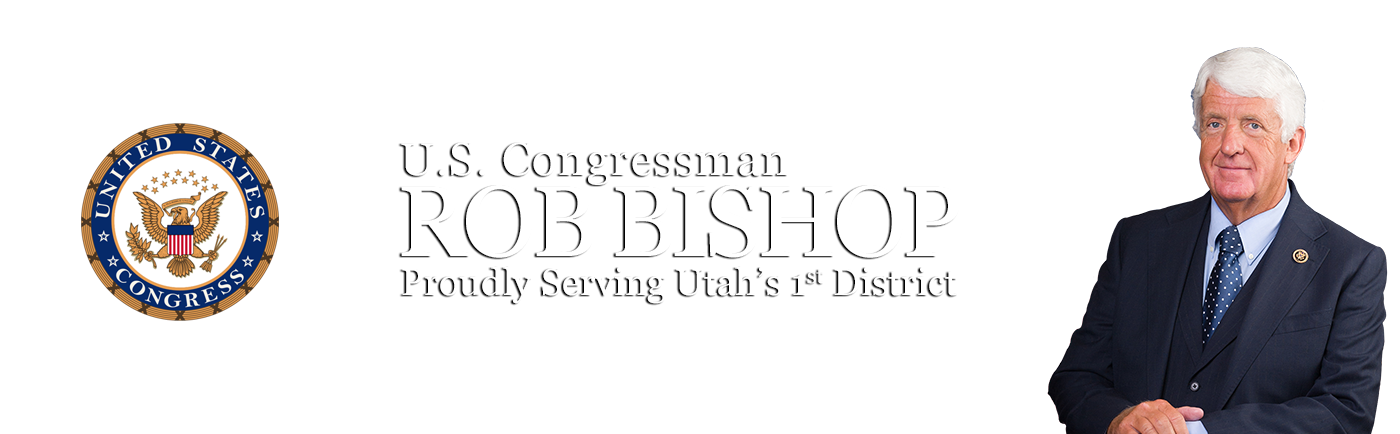 Congressman Rob Bishop 
