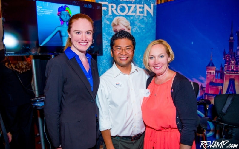 Some of the creative minds behind Frozen tallk about their work at Movie and TV Magic Day. Credit: Daniel Swartz/Revamp.com