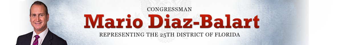 Congressman Mario Diaz-Balart