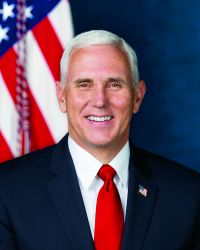 Official Vice Presidential Portrait of Michael Pence (11x14)
