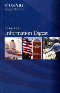 United States Nuclear Regulatory Commission Information Digest 2010-2011