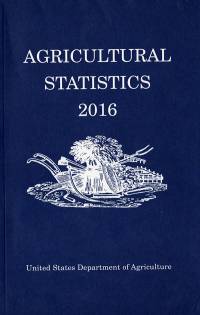 Agricultural Statistics 2016 (Paperback)