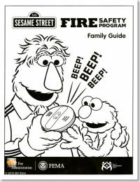 Sesame Street Fire Safety Program Family Guide (Package of 10)