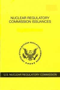 V.87 #1 Jan. 2018; Nuclear Regulatory Commission Issuances  Nureg-0750
