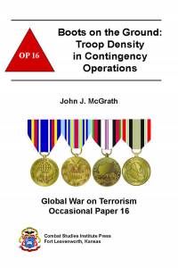 Boots on the Ground: Troop Density in Contingency Operations (eBook)