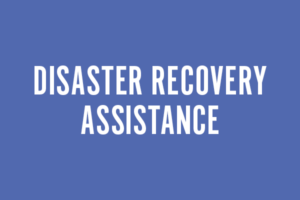 Disaster Recovery Assistance