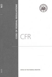 Cfr Title 26 Pt 40-49(cover)  ; Code Of Federal Regulations(paper)2018