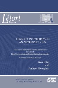Legality in Cyberspace: An Adversary View