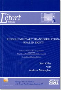 Russian Military Transformation: Goal in Sight?