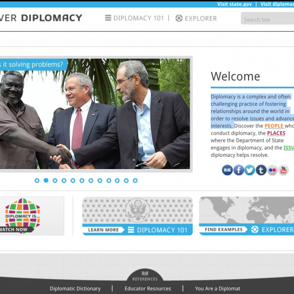 Introduction, Diplomacy Center, Screenshot
