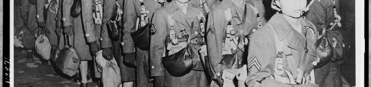 First African American Members of the Women’s Army Corps Assigned to Overseas Duty