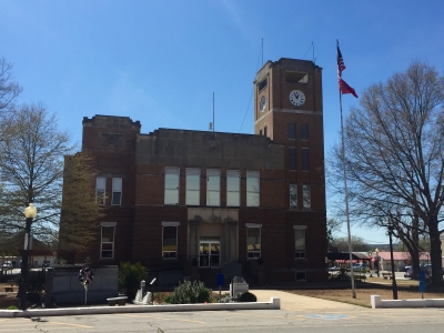 Franklin County Courthouse in Ozark, Arkansas