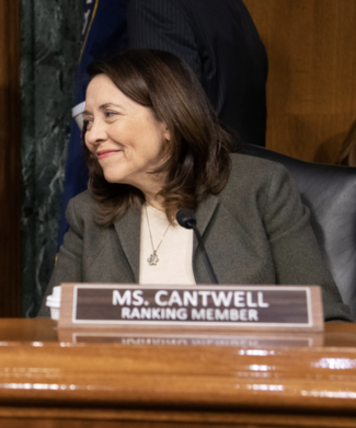 Photo of Ranking Member Maria Cantwell