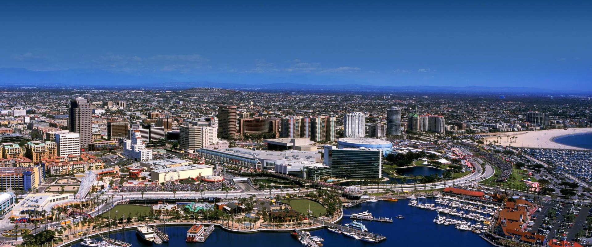 Photo: Aerial view of Long Beach