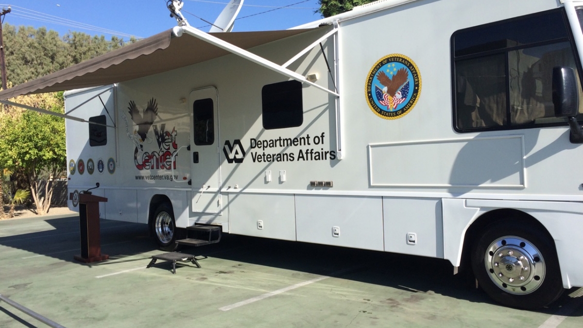 Image of a mobile vet vehicle 