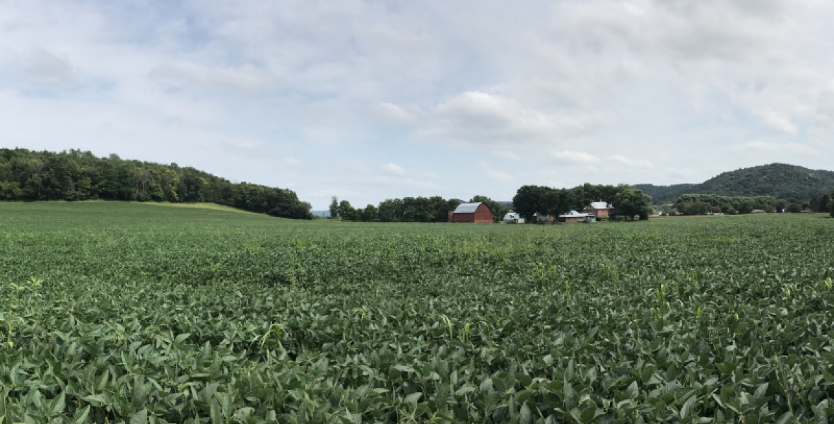 Farms in western and central Wisconsin 