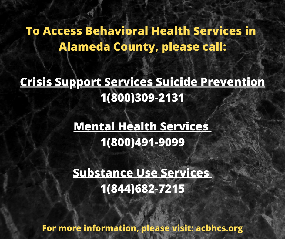 County Mental Health Resources