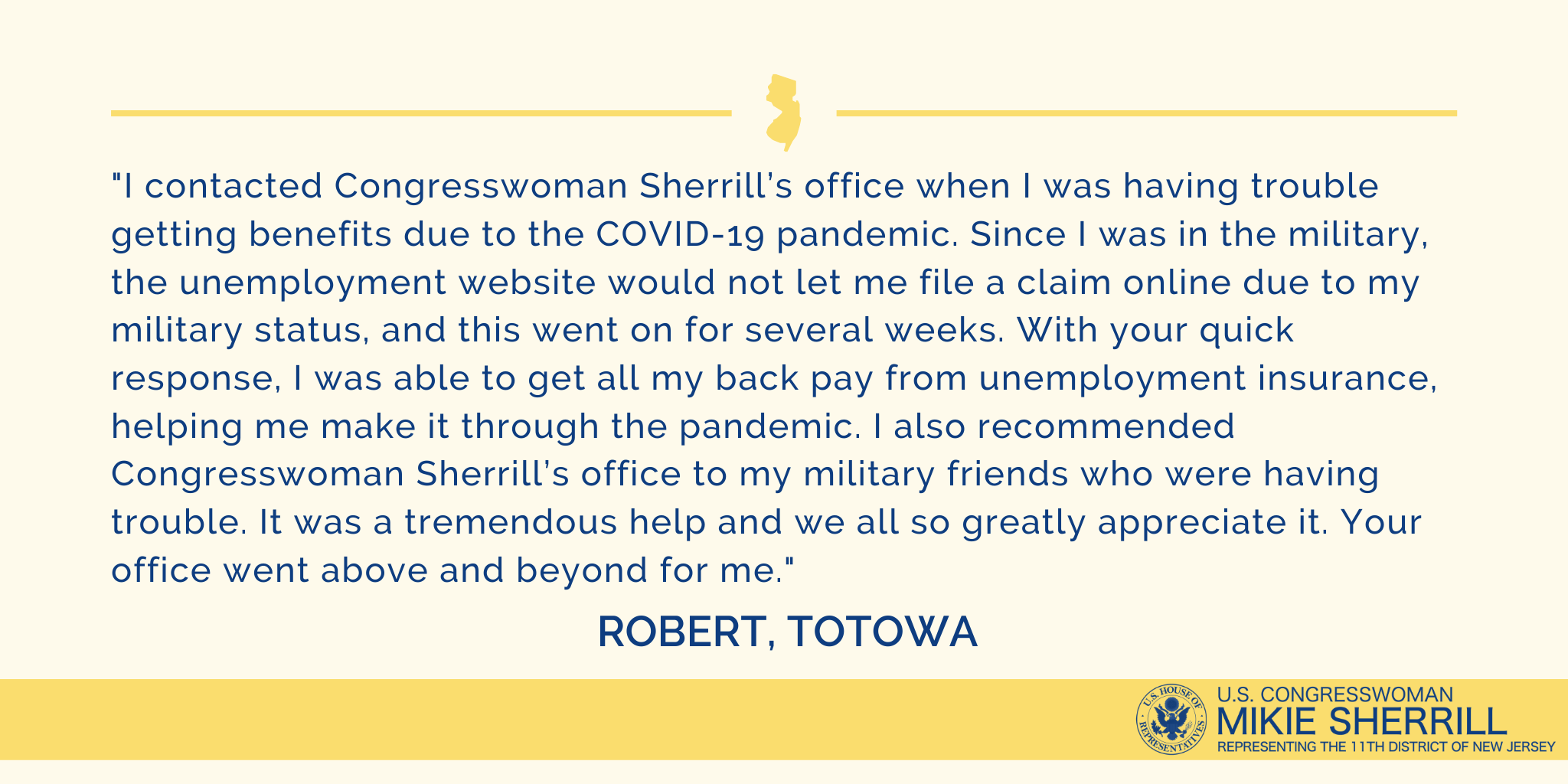 Robert's Story: Unemployment Benefits Help