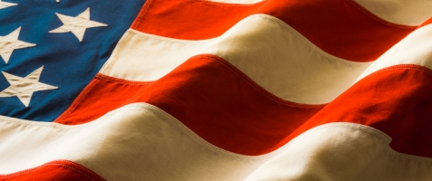 United States Flag detail