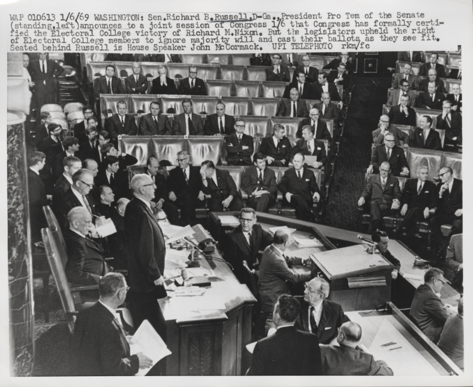 1969 Electoral College Count Joint Session