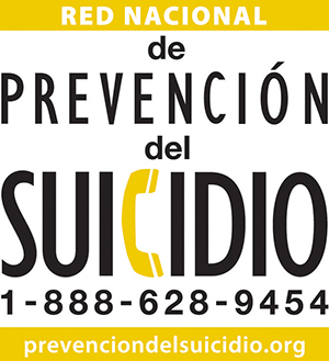 Red Nacional de Prevención del Suicidio - 1-888-628-9454 - prevenciondelsuicidio.org