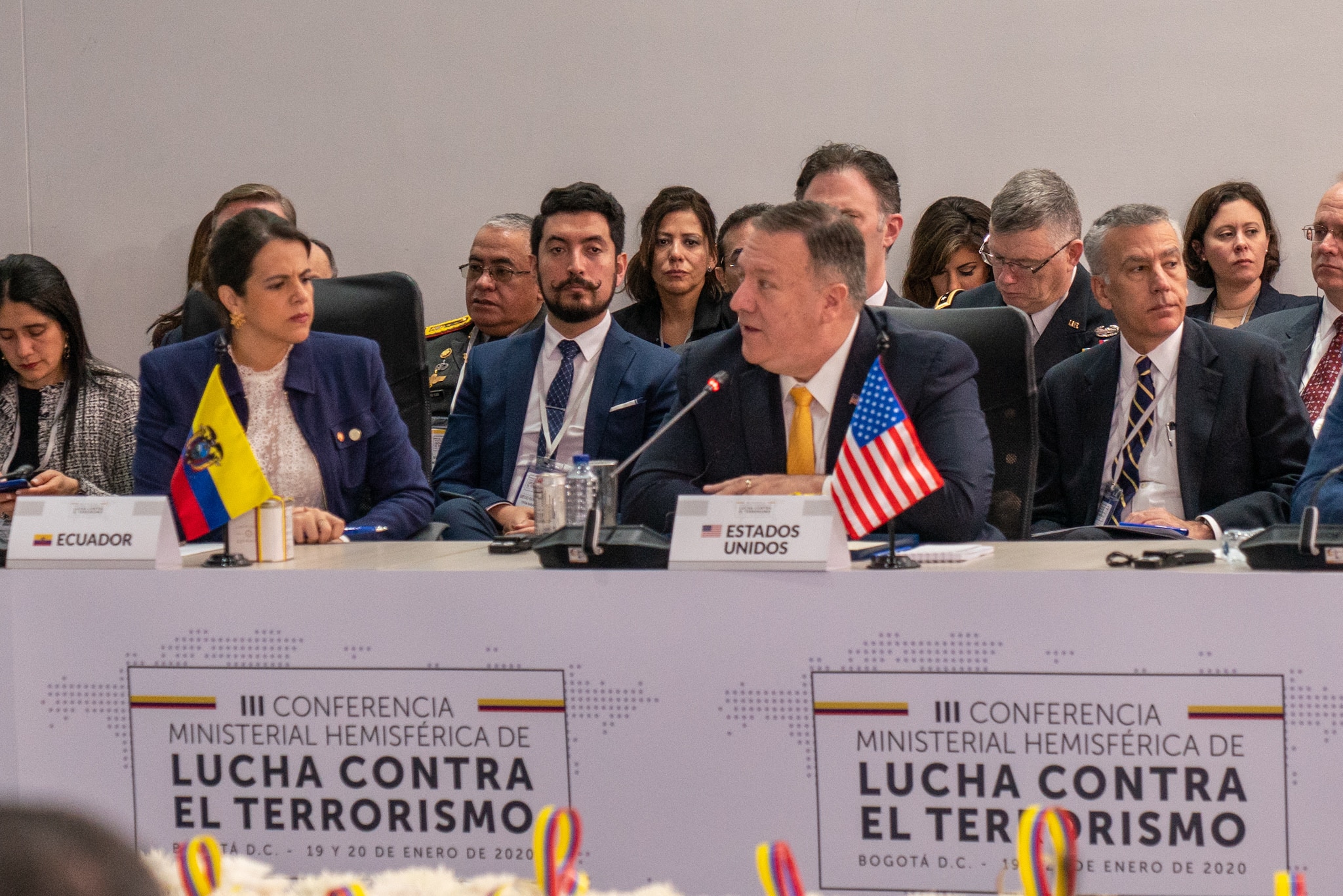 Third Western Hemisphere Counterterrorism Ministerial in Bogota, Colombia.