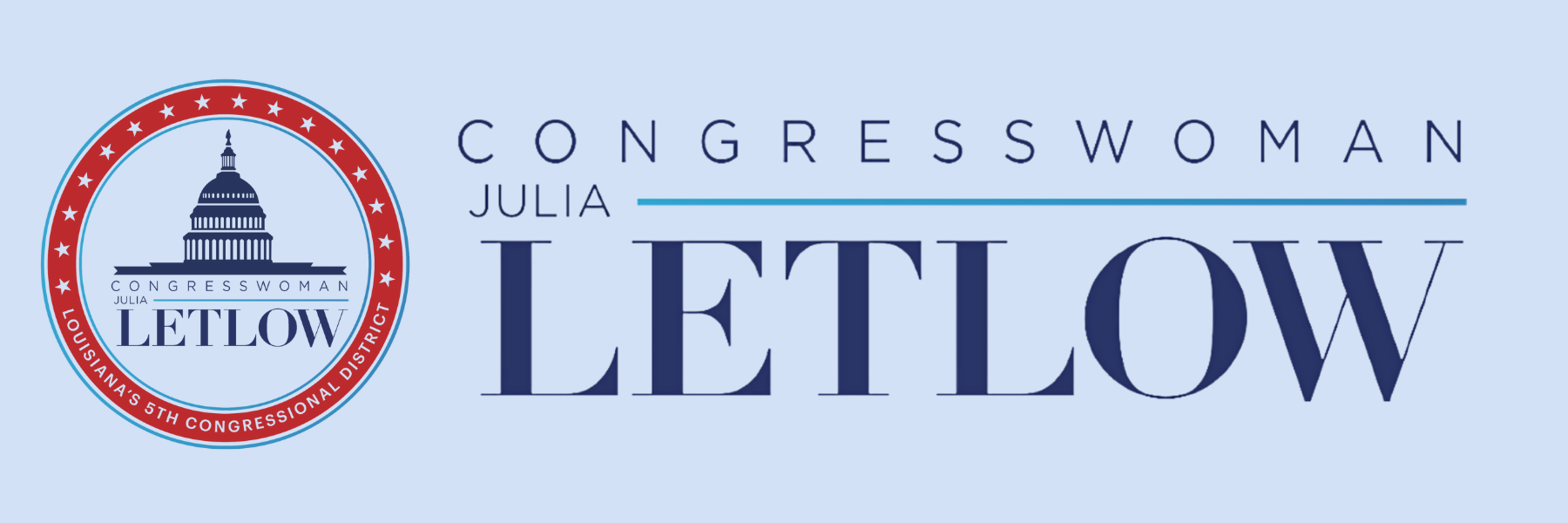 Representative Julia Letlow logo