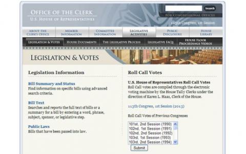 How to Read Roll Call Votes on Clerk Website