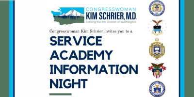 Service Academy Night Flyer